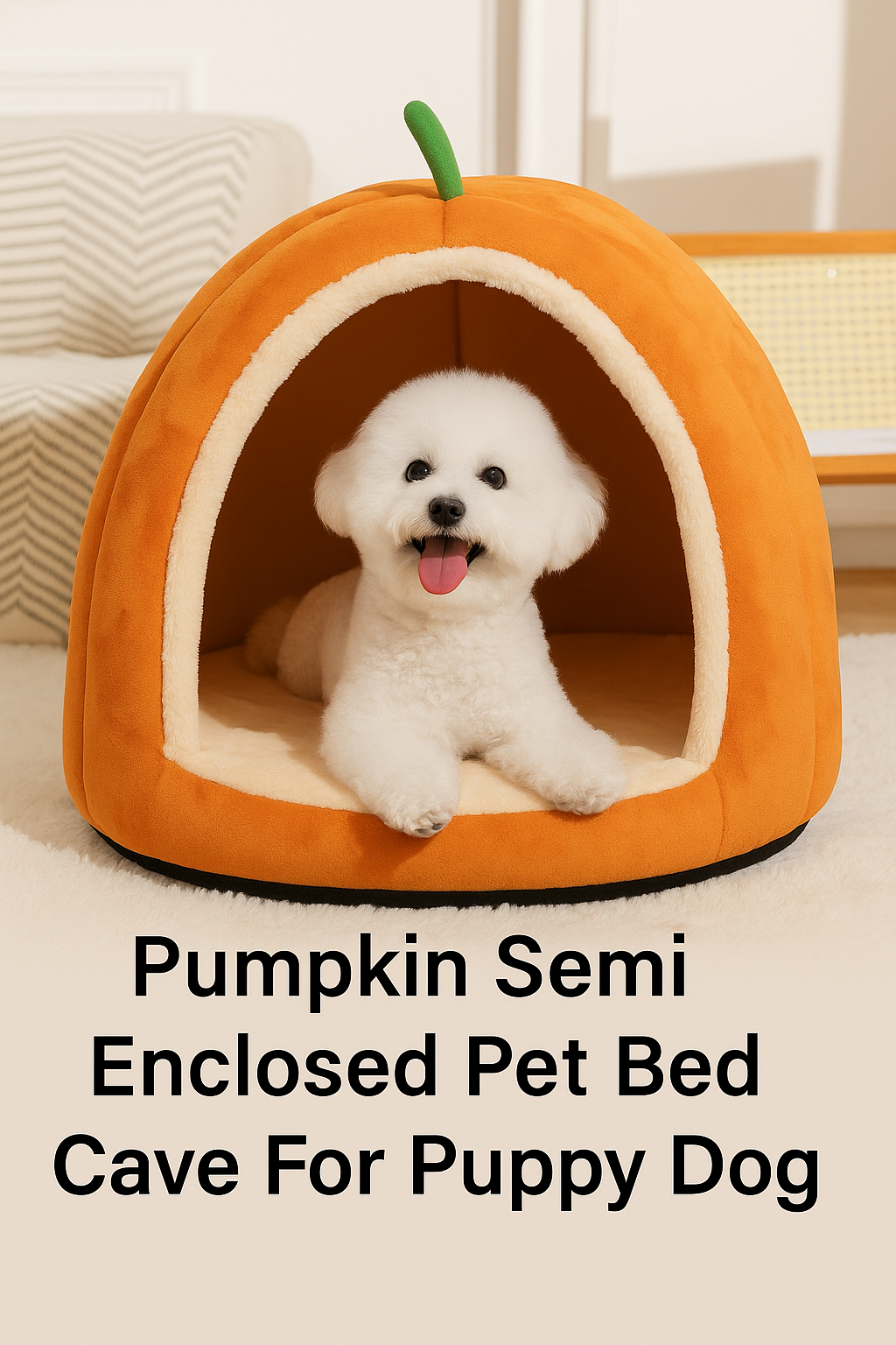 Cave-Style Warm Deep Sleeping Snug Cat Cave Dog House